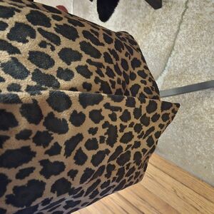 Express Leopard Print Blazer